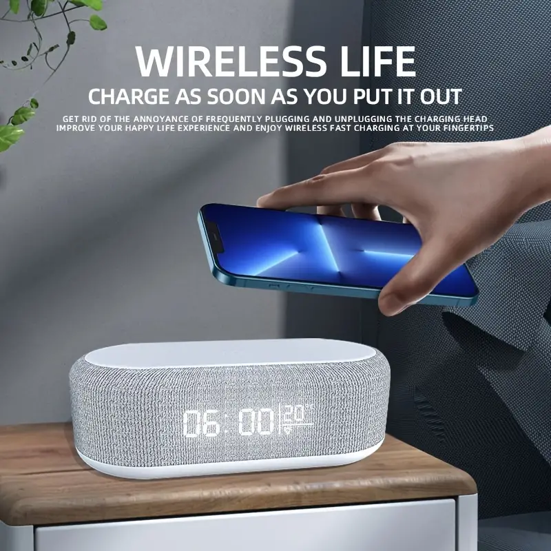 The assistant you've always desired: The Wireless Charger Pad, 36V Fast Charging Dock.