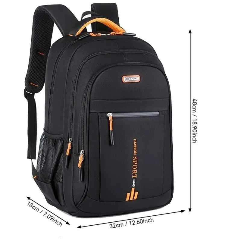 Loads of tactical storage space. The Nylon Business Travel Backpack Large Capacity is the bomb.