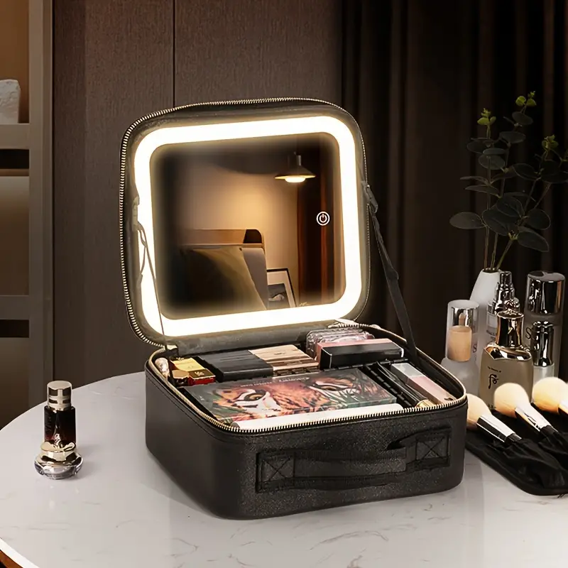 Classy deal Travel Makeup Bag LED